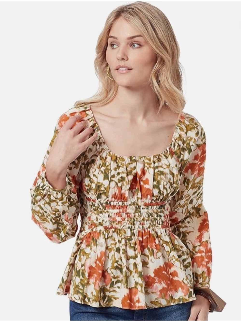 NWT-Sam Edelman Women's Cilian Bustier Blouse Size L